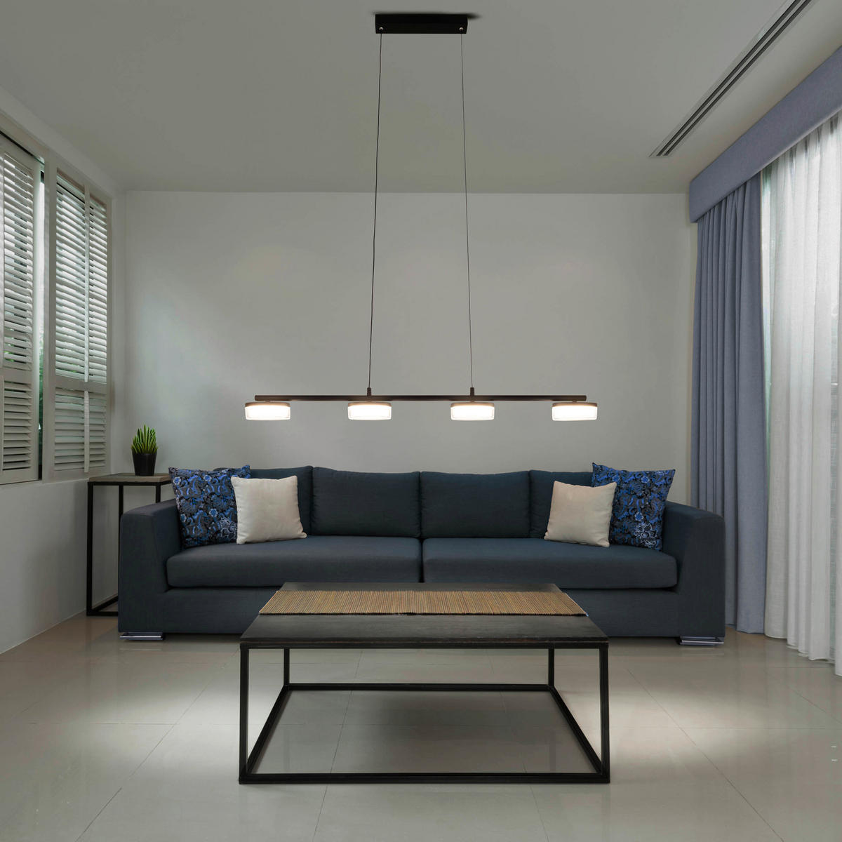 LED-PENDELLEUCHTE 96/12/150 cm   - KONVENTIONELL (96/12/150cm) - Näve