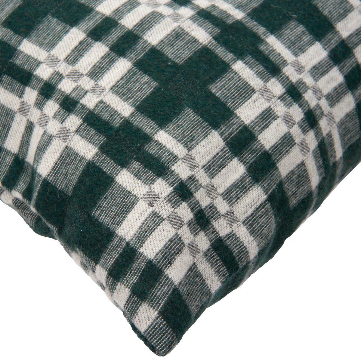 KISSENHÜLLE 50/50 cm  - Creme/Grün, Basics, Textil (50/50cm) - Esposa