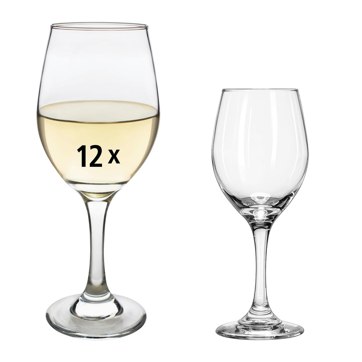 GLÄSERSET PERCEPTION  12-teilig  - Klar, Basics, Glas (8/20cm)