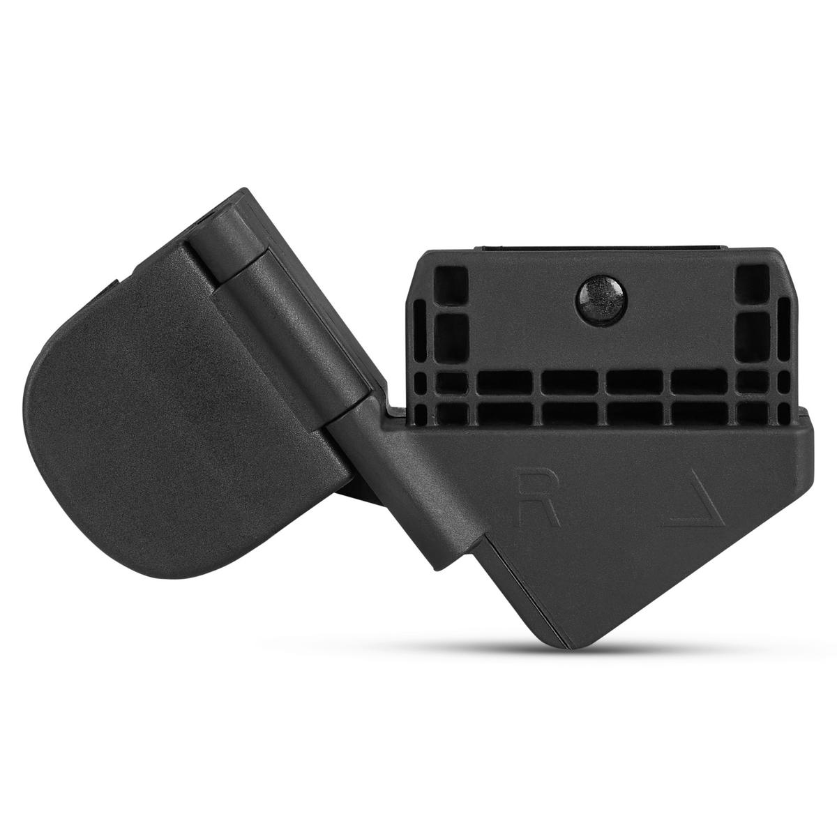 BABYSCHALENADAPTER Ping Two Connector  - Schwarz, Basics, Kunststoff (3,5/16/8cm) - ABC Design