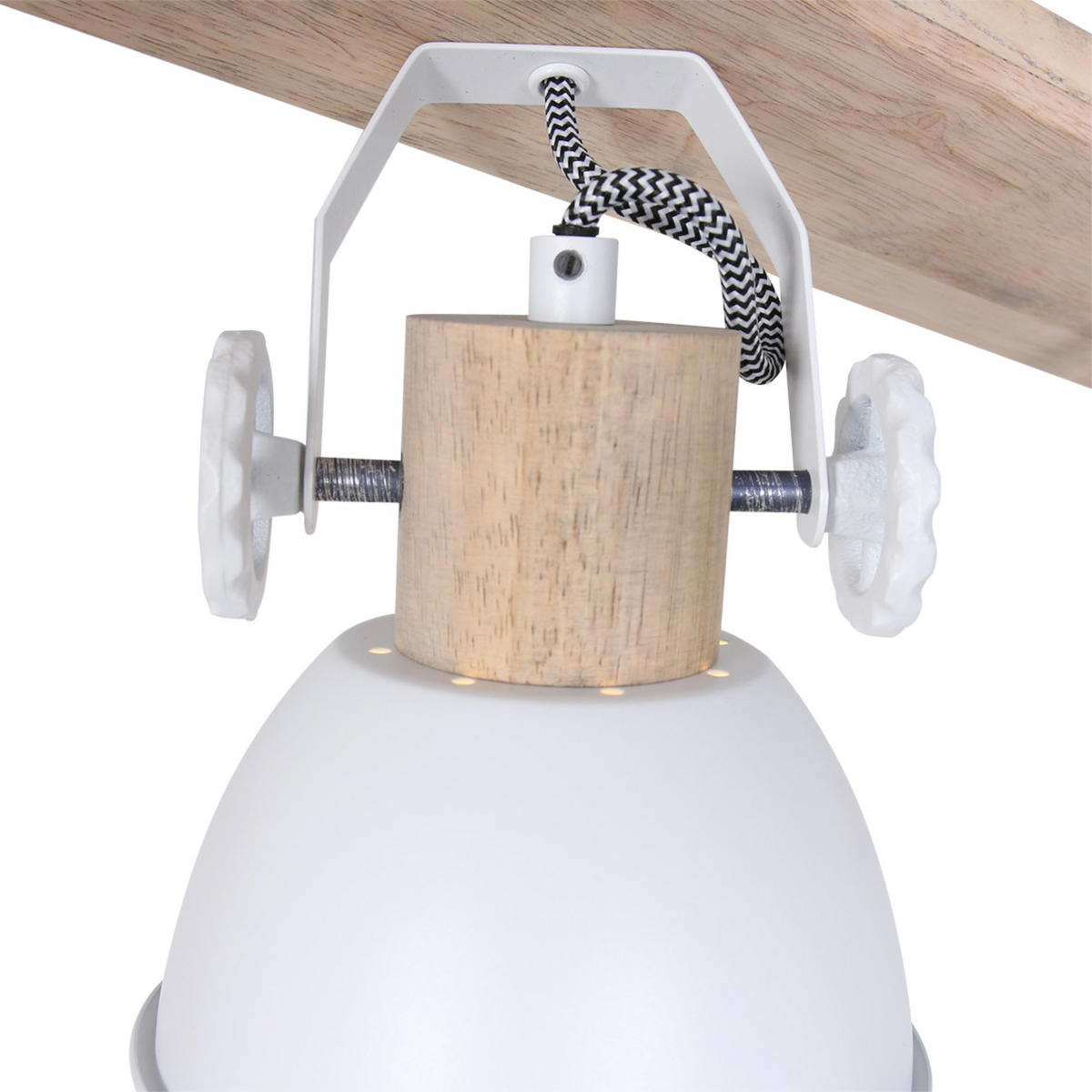 DECKENSPOTS - Anthrazit, Trend, Holz/Metall (15/23/90cm)