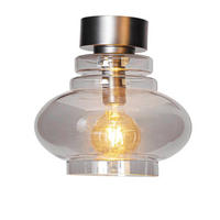 DECKENLEUCHTE Dolores 30 cm  - Grau, KONVENTIONELL, Glas (30cm) - By Rydéns