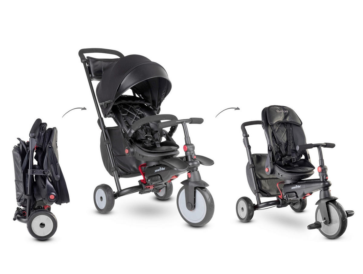 DREIRAD - Schwarz, Basics, Metall (48/96/102cm)