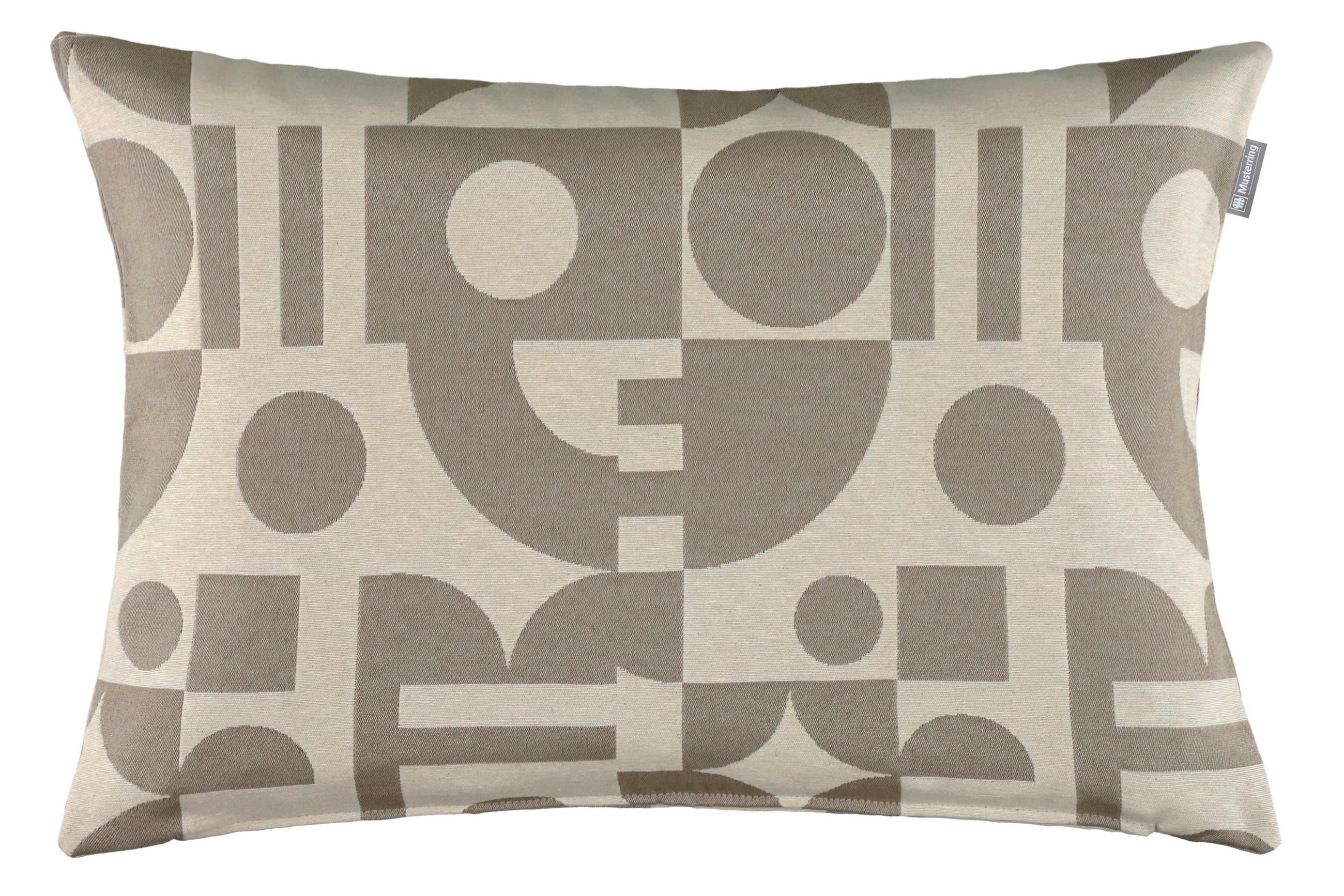 KISSENHÜLLE JustB! by Bettina Zimmermann 38/58 cm  - Beige/Hellgrau, Design, Textil (38/58cm) - Musterring