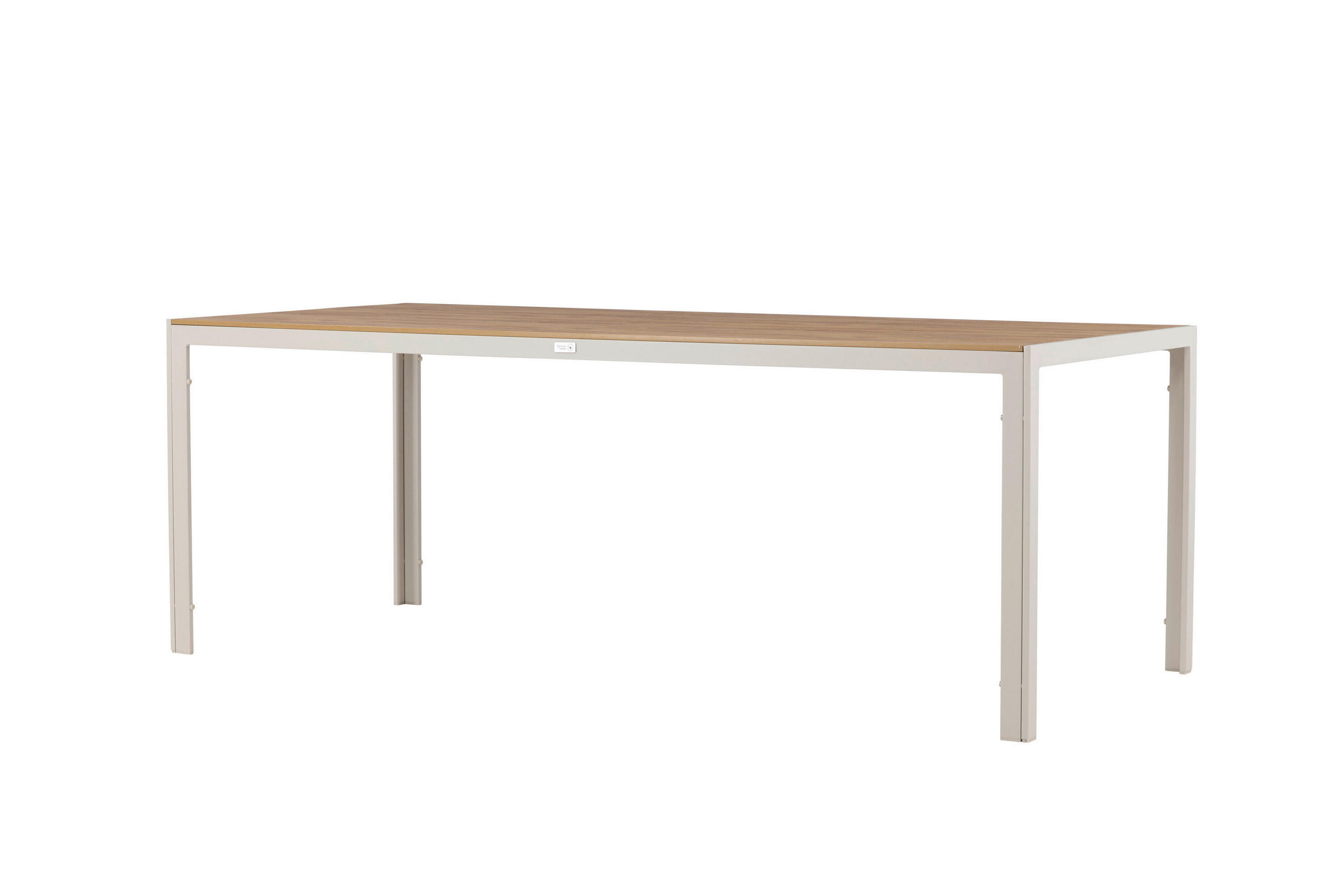 Gardenson Gartentisch Beige 90x74x205 cm