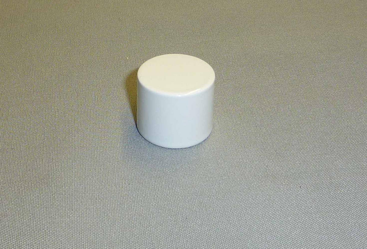 ENDSTÜCK  - Weiss, Basics, Metall (2cm) - Homeware
