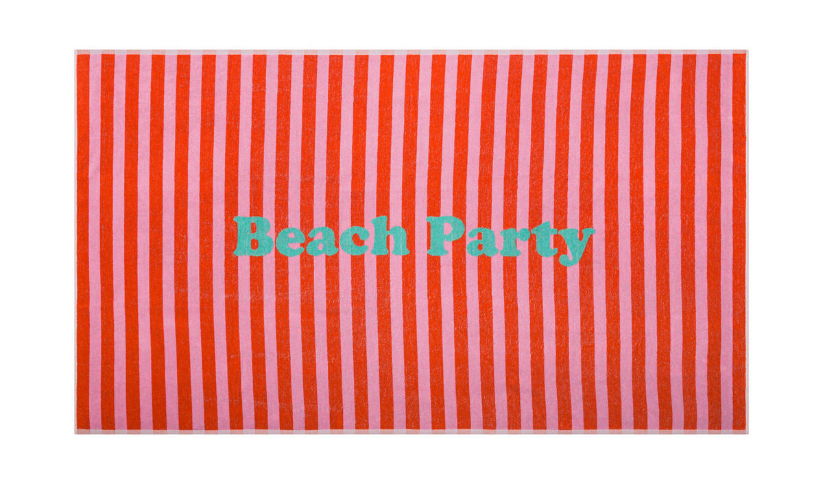 STRANDTUCH Dunkelorange 100/180 cm  - Dunkelorange, MODERN, Textil (100/180cm) - David Fussenegger