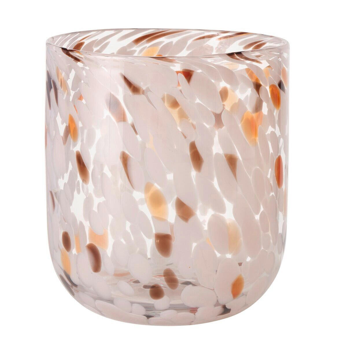 SVIETNIK  sklo - oranžová/ružová, Basics, sklo (15/15/17cm)