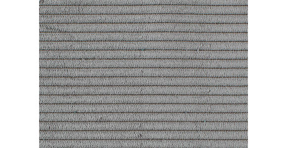 ECKSOFA in Feincord Grau  311/219 cm  - Schwarz/Grau, KONVENTIONELL, Textil/Metall (311/219cm) - Hom`in