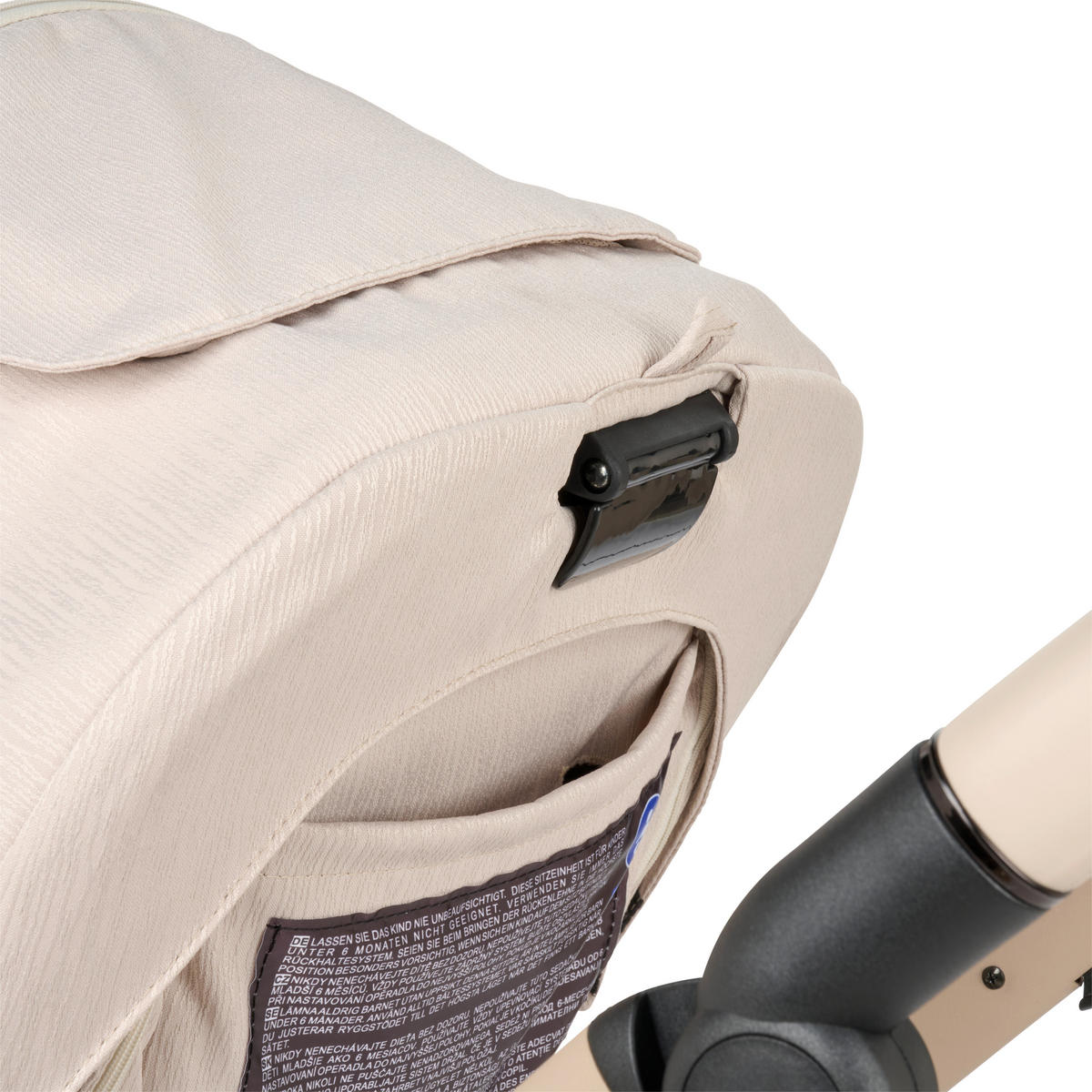 KINDERWAGENSET  - Beige, Trend, Kunststoff/Textil (100/59/106cm) - Jimmylee