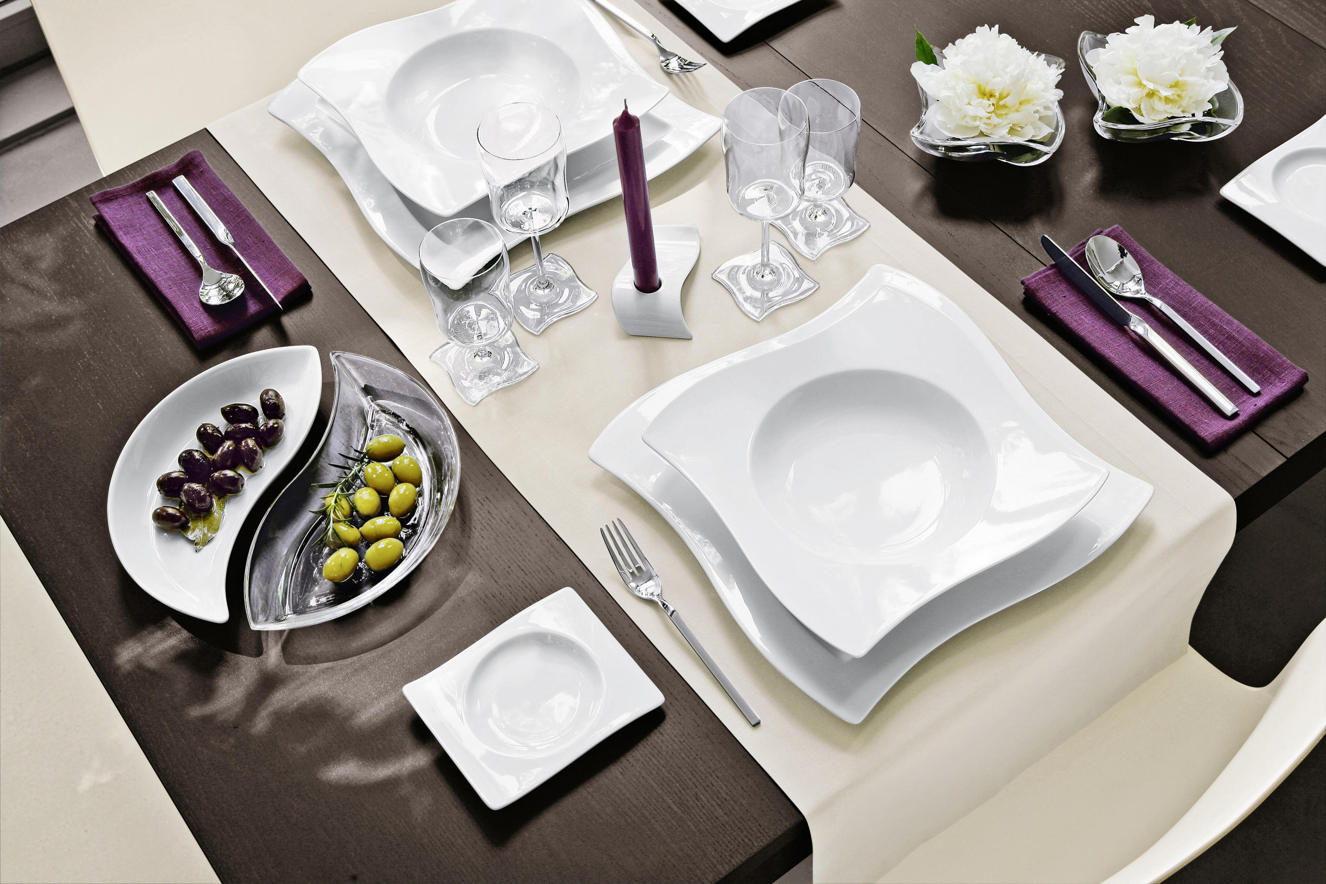 SCHALE Keramik Fine China - Weiß, Basics, Keramik (0,6l) - Villeroy & Boch