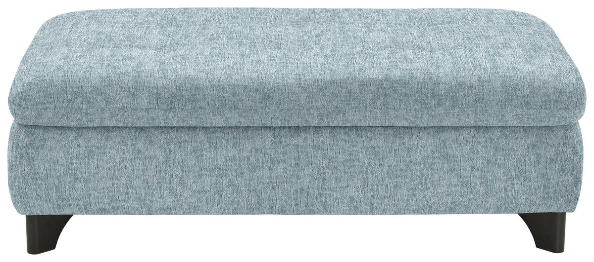 PALL i textil pastellblå  - svart/pastellblå, Klassisk, metall/textil (60/45/60cm) - MID.YOU