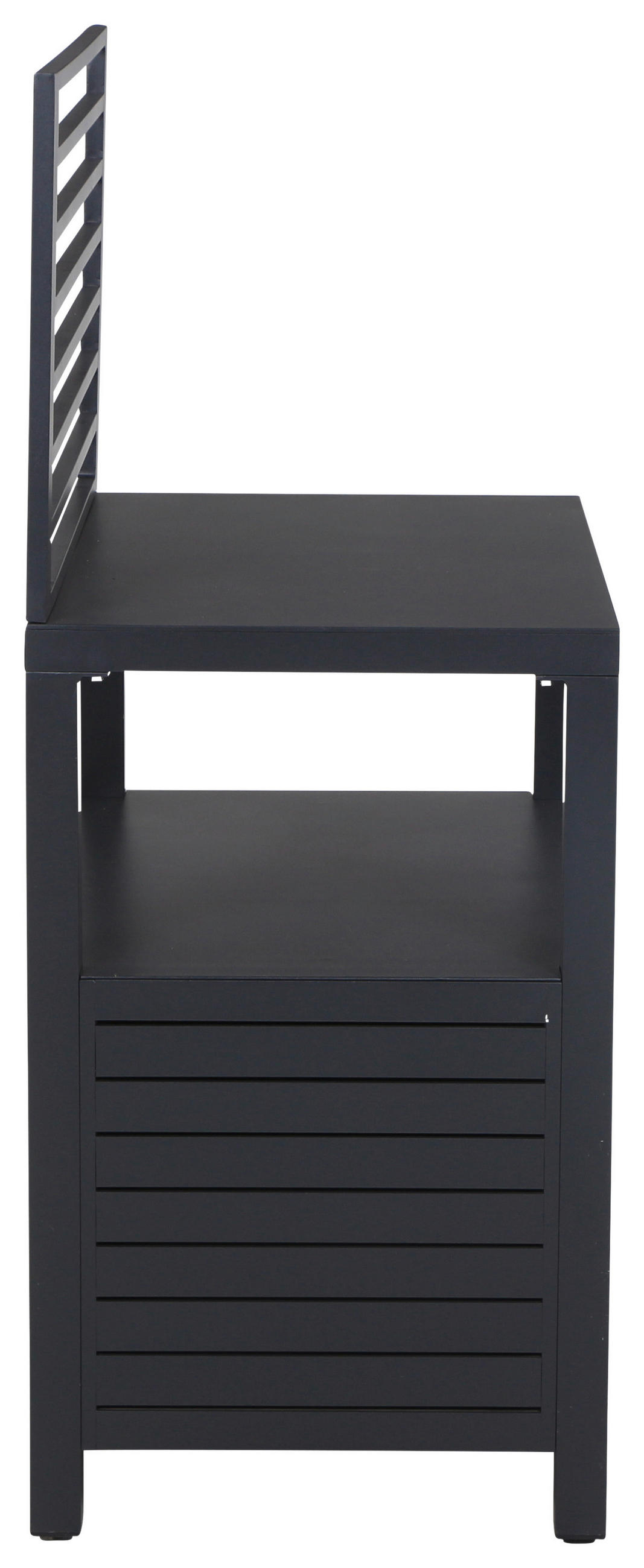 OUTDOORKÜCHE - Anthrazit, MODERN, Metall (90/141/56cm) - Siena Garden