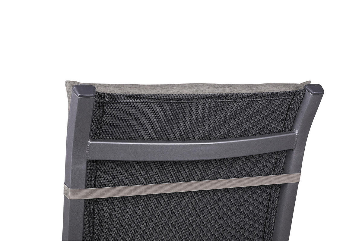 SESSELAUFLAGENSET in Braun Uni  - Braun, Basics, Textil (48/5/118cm)