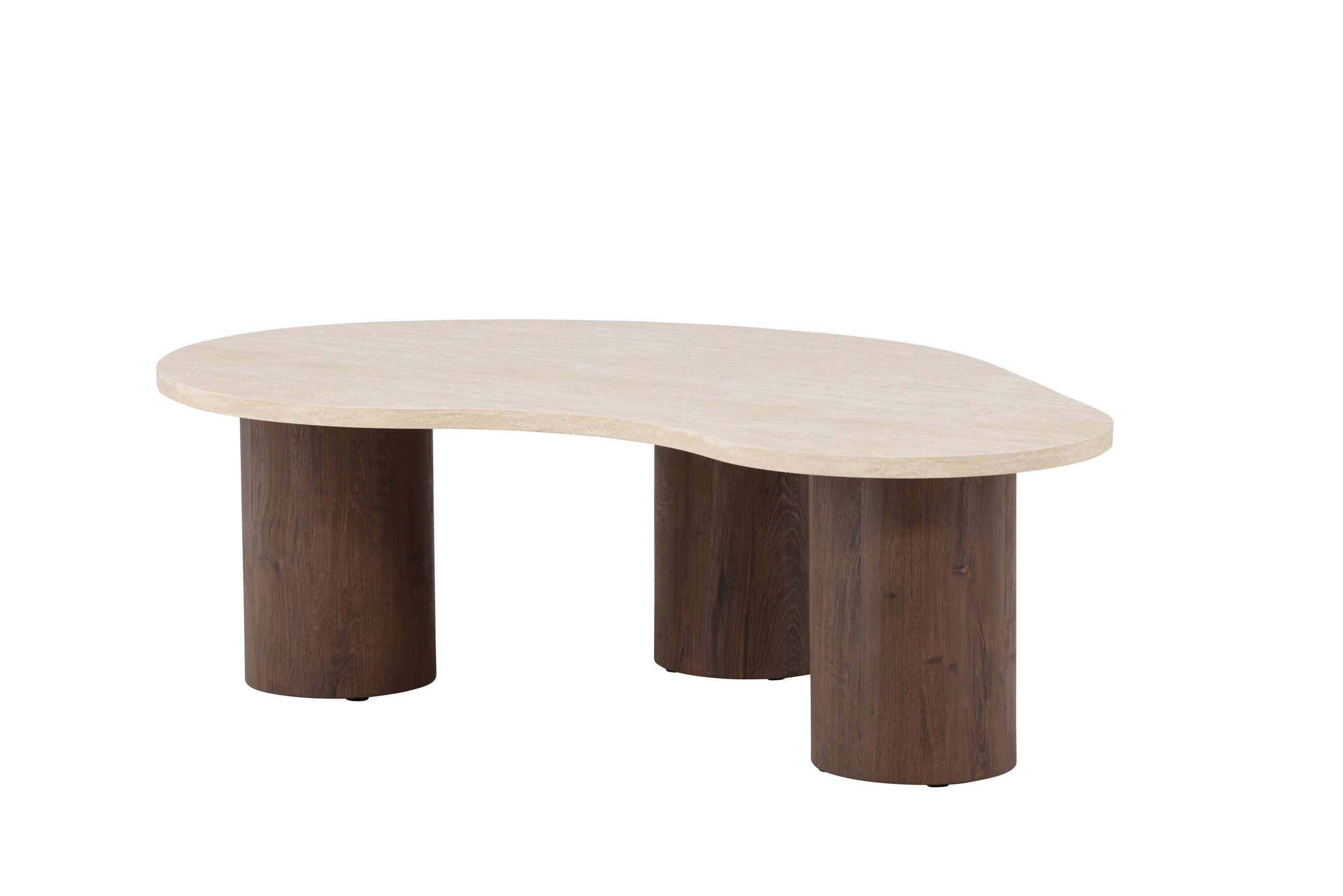 COUCHTISCH Pappel 130/78/40 cm rechteckig Beige, Mokka  - Beige/Mokka, MODERN, Holz (130/78/40cm) - Livetastic