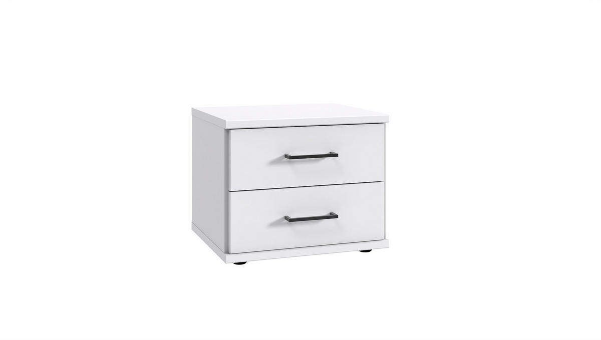 JUGENDZIMMER Rügen in Weiß und Artisan Eiche 7 teilig mit Schwebetürenschrank - Weiß, Holzwerkstoff (120/200/80cm)