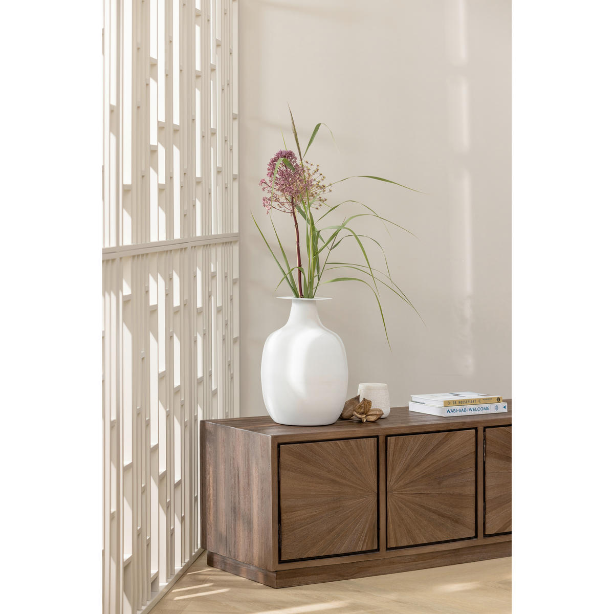 LOWBOARD Sun 150/45/44 cm  stehend  - Braun, Design, Holz (150/45/44cm) - Livetastic