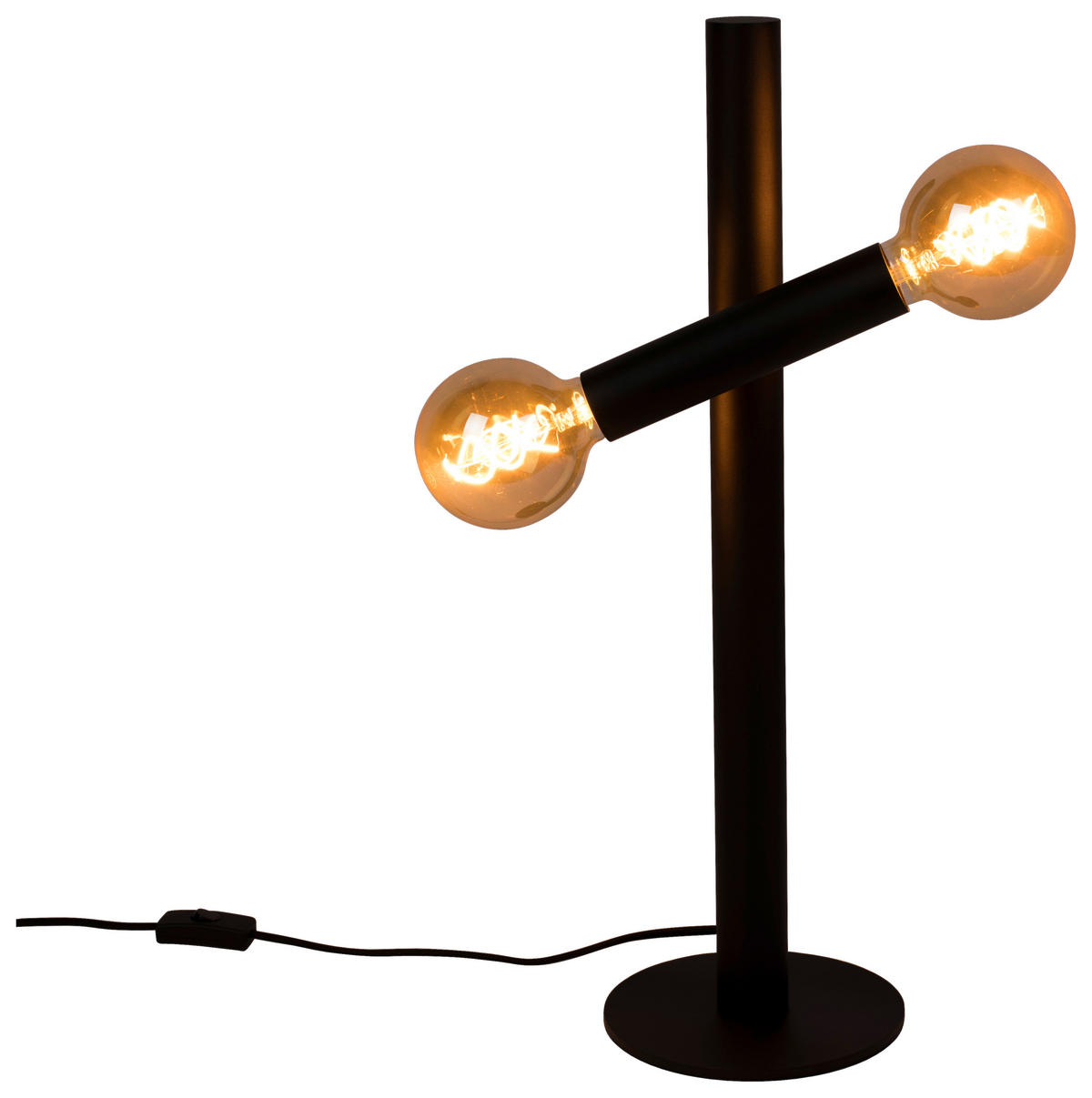 TISCHLEUCHTE - Schwarz, Basics, Metall (10,5/60/39cm) - Zuiver