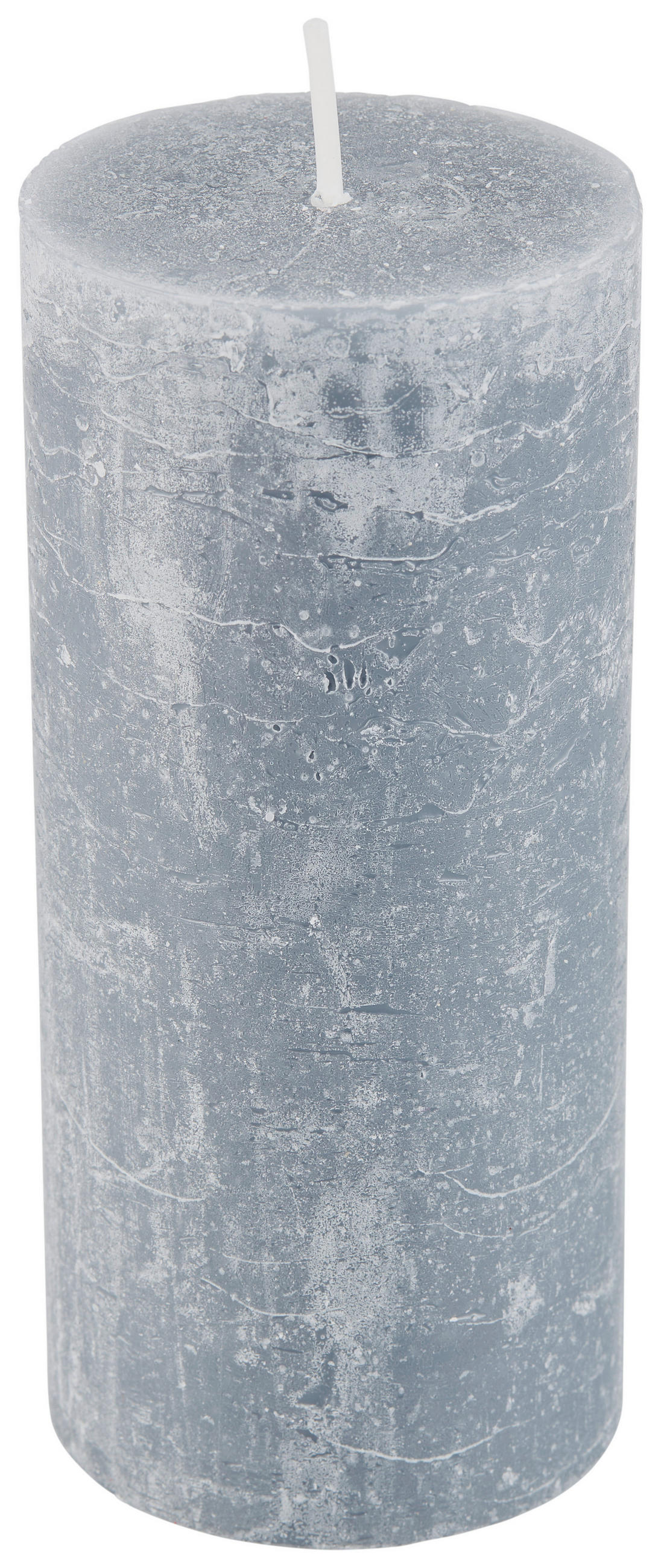 Stumpenkerze Saphira Dunkelgrau D/h: 6,8/15 Cm