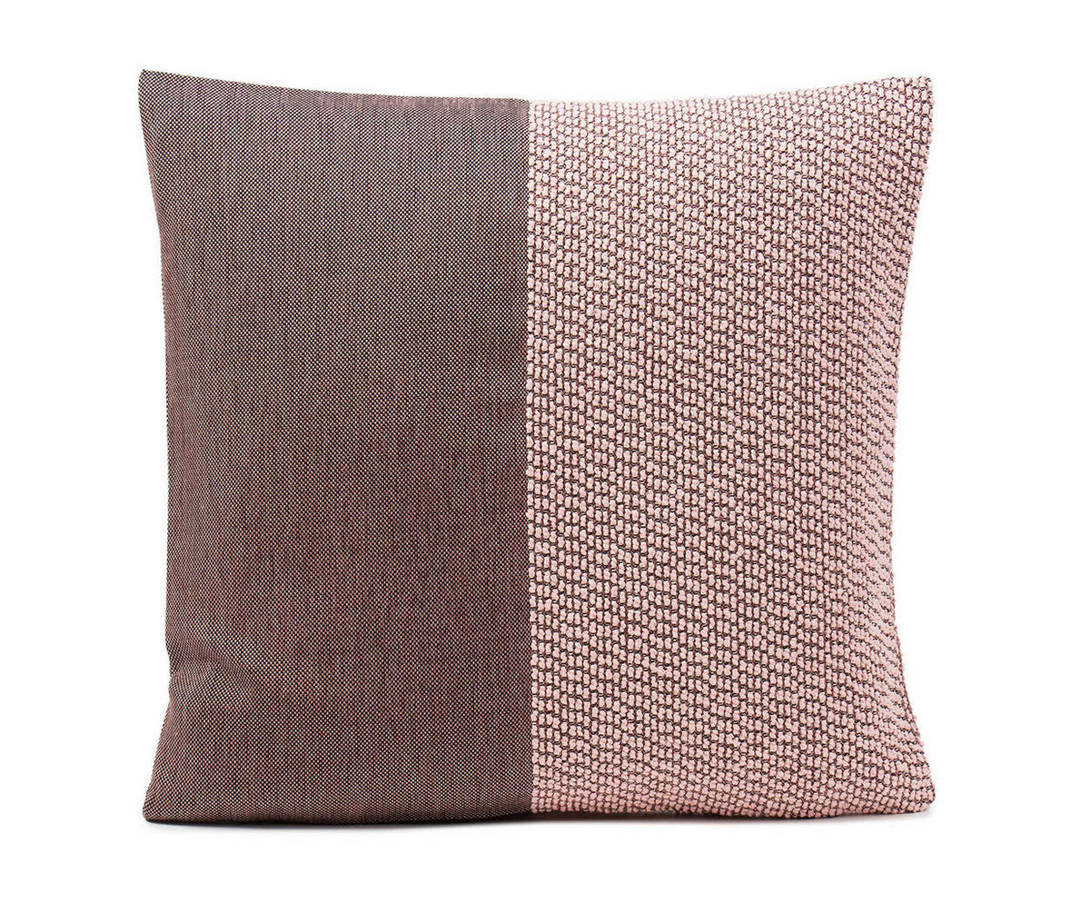 DEKORAČNÍ POLŠTÁŘ 40/40 cm - starorůžová, Design, textil (40/40cm) - Novel