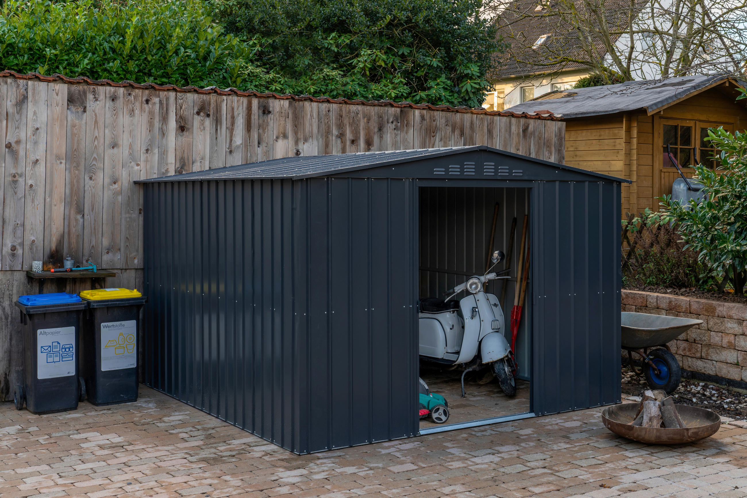 Gerätehaus ohne Boden 308x202x309 cm