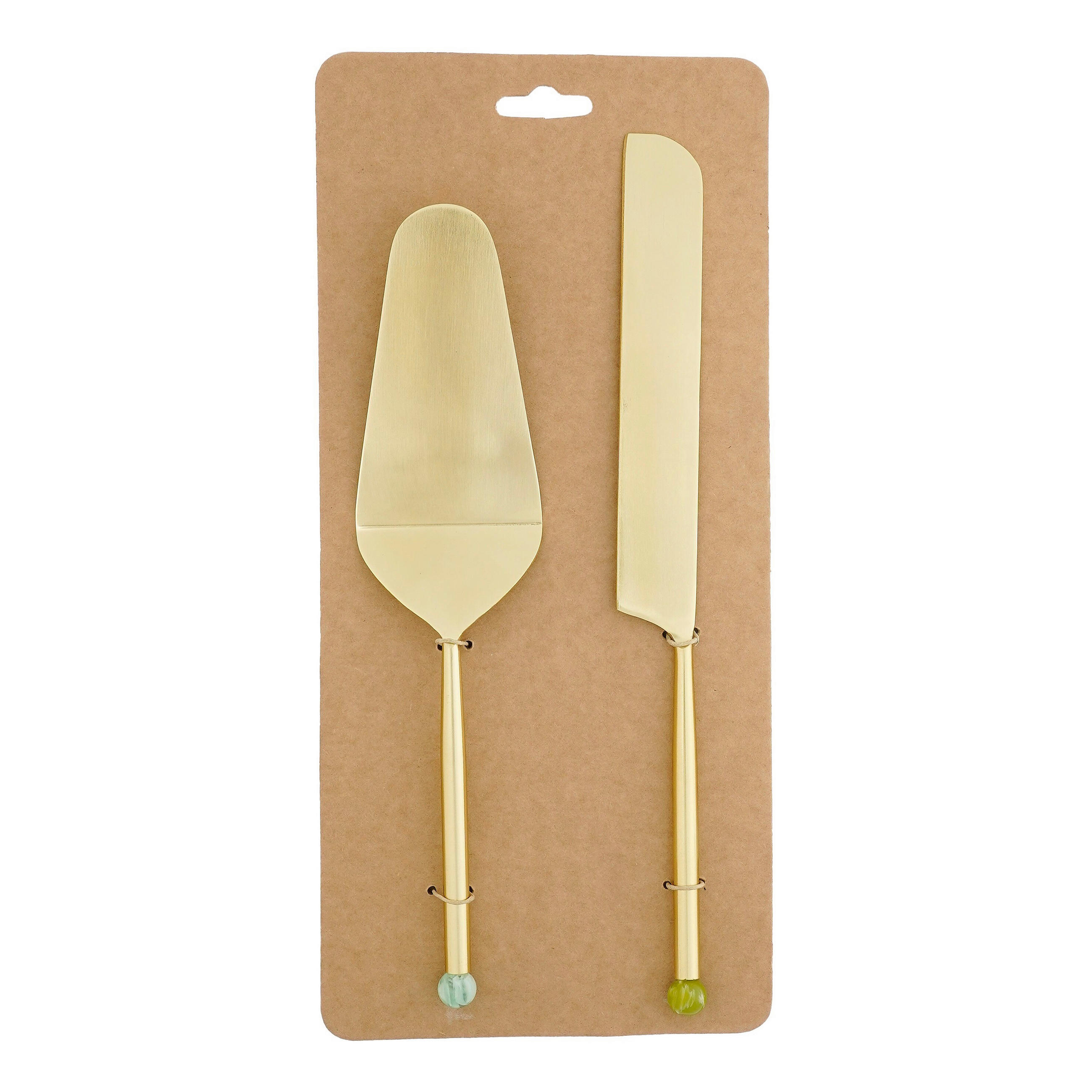 EVŐESZKÖZKÉSZLET   - arany, Basics, fém (29/6/2.5cm)