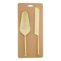 EVŐESZKÖZKÉSZLET   - arany, Basics, fém (29/6/2.5cm)