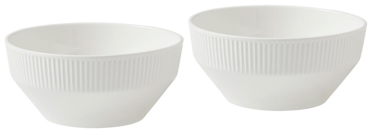 SET ZDJELA    15,6/7 cm        - bijela, Design, keramika (15,6/7cm) - Dieter Knoll