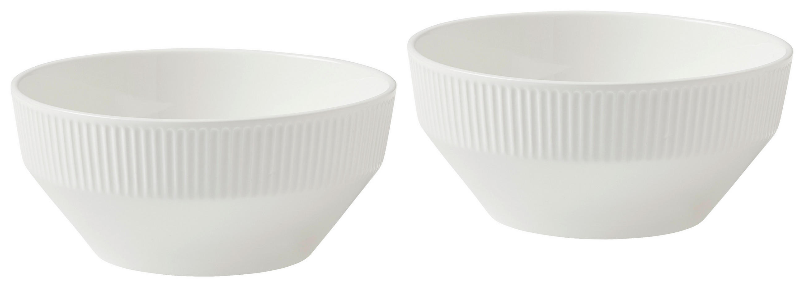 Dieter Knoll Schüsselset Weiß 7 cm