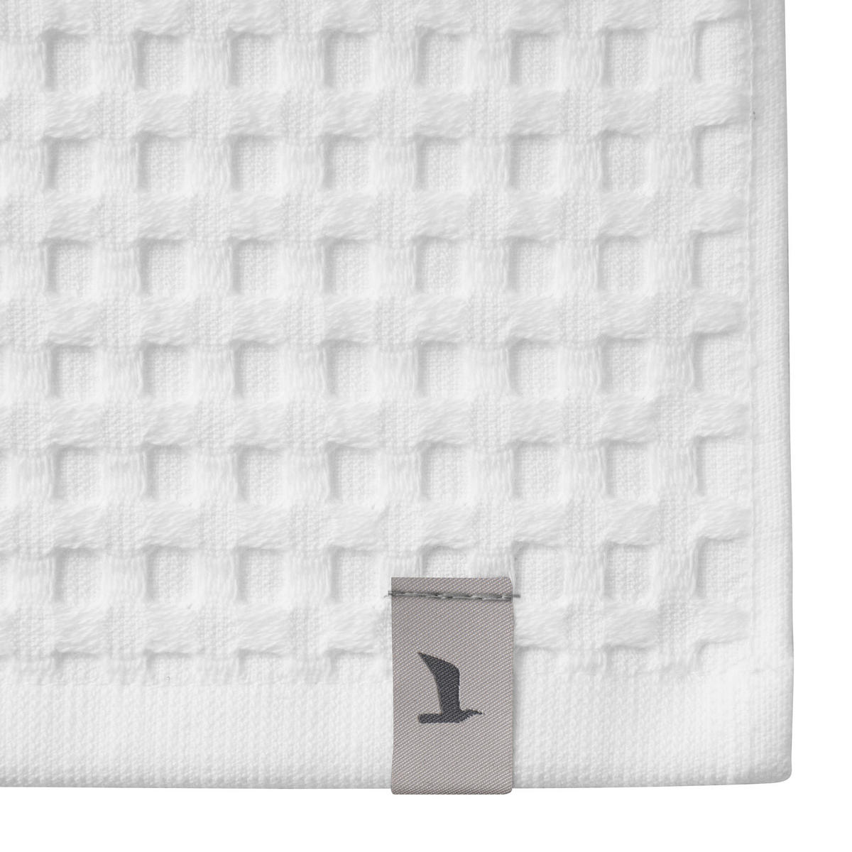 HANDTUCH PIQUEE Weiß  - Weiß, Basics, Textil (50/100cm) - Moeve