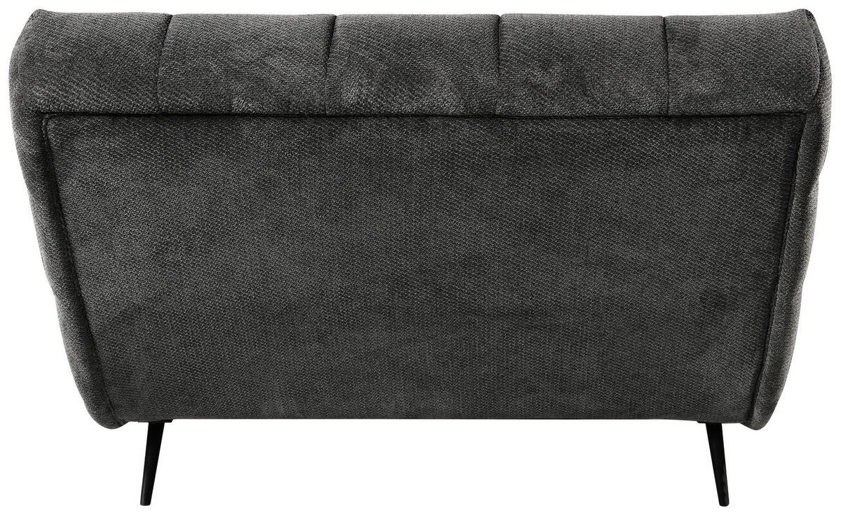 RELAXAČNÍ VÁLENDA, textil, tmavě šedá - černá/tmavě šedá, Design, kov/textil (118/83/168cm) - MID.YOU