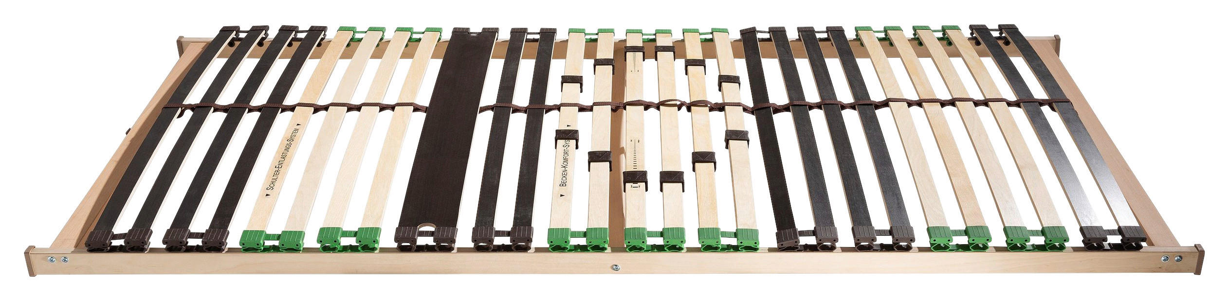 LATTENROST 90/200 cm Birke, Buche  - Naturfarben/Braun, Basics, Holz (90/200cm) - Beco