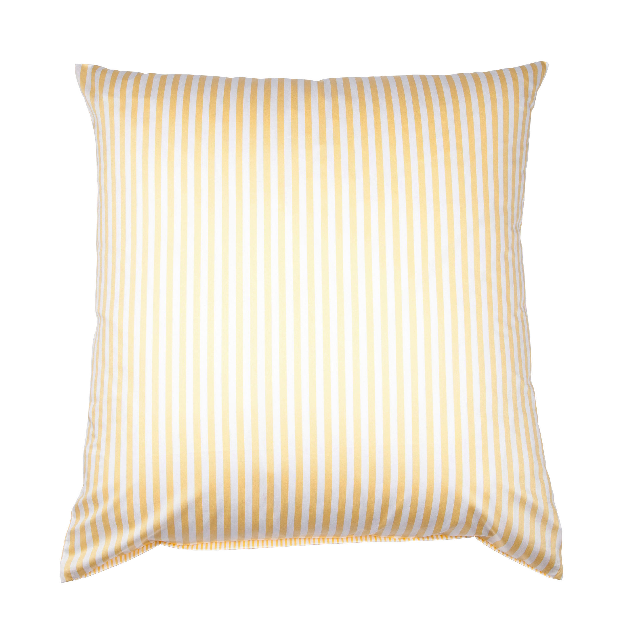 KISSENHÜLLE Giorgio 80/80 cm  - Hellgelb, KONVENTIONELL, Textil (80/80cm) - Janine