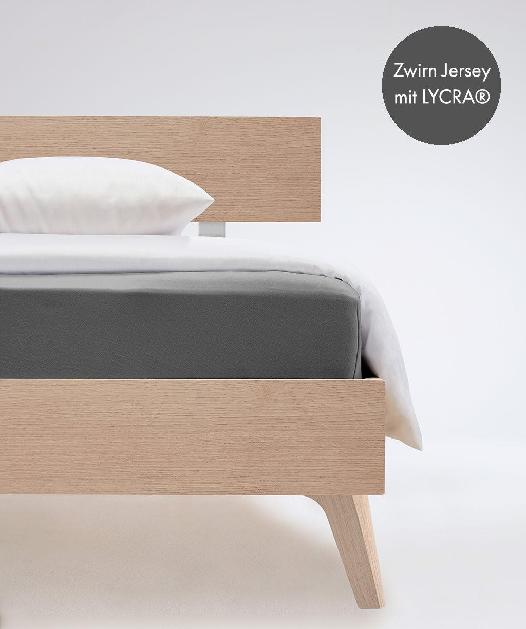 ELASTICKÉ PROSTĚRADLO, tmavě hnědá, 180/200 cm - tmavě hnědá, Basics, textil (180/200cm) - Fleuresse