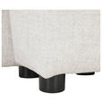 ECKSOFA  in Mikrofaser Naturfarben  - Schwarz/Naturfarben, KONVENTIONELL, Kunststoff/Textil (295/169cm) - Carryhome