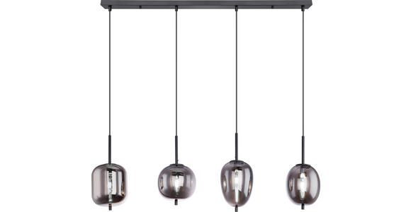 HÄNGELEUCHTE 100/18,5/120 cm - LIFESTYLE, Glas/Metall (100/18,5/120cm) - Dieter Knoll