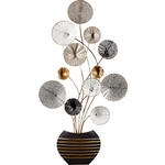 WANDDEKO Metall  - Silberfarben/Goldfarben, LIFESTYLE, Metall (45/91/6cm) - Ambia Home