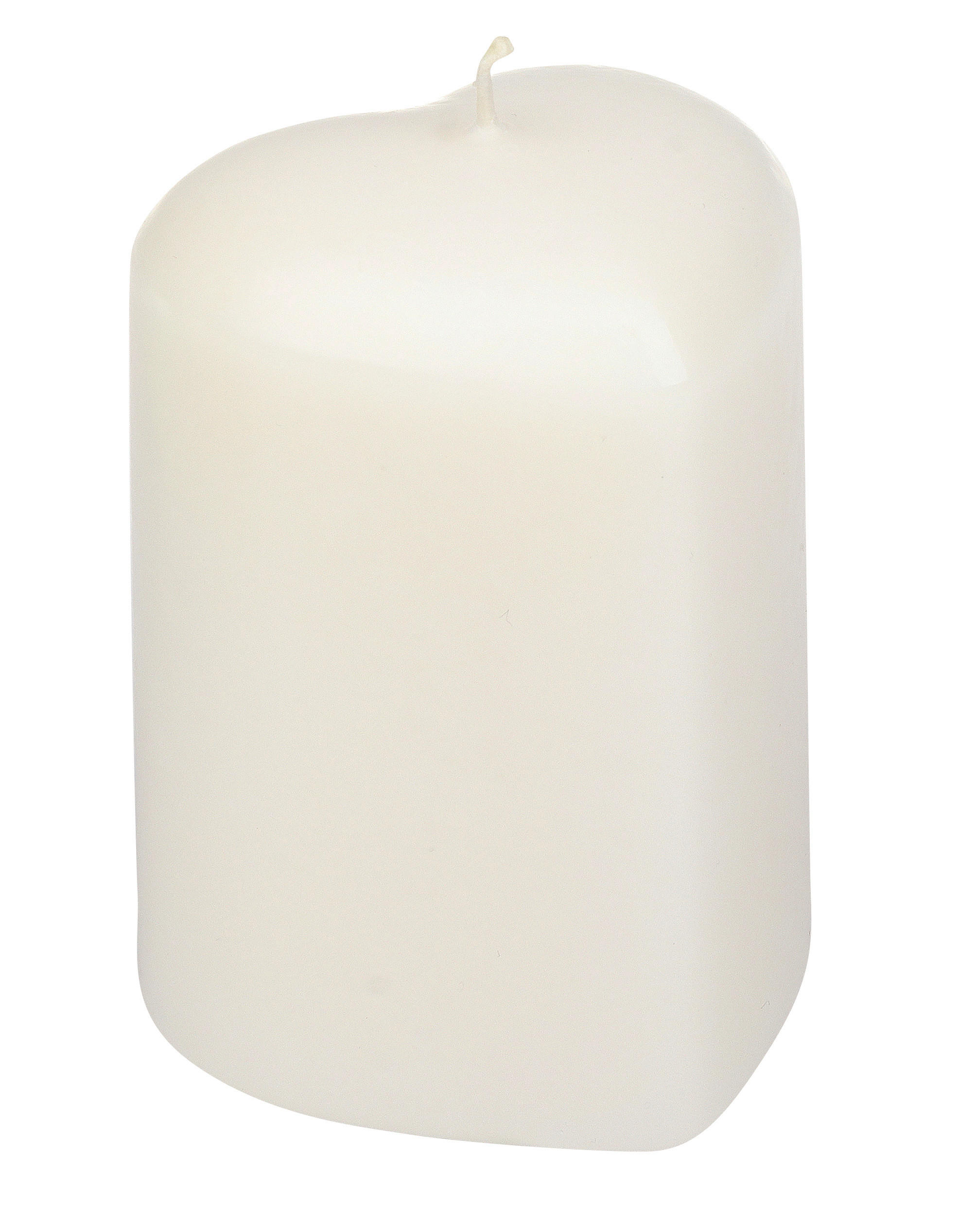 STUMPENKERZE  - Weiß, LIFESTYLE, Paraffin (7,0/10,0cm) - Steinhart
