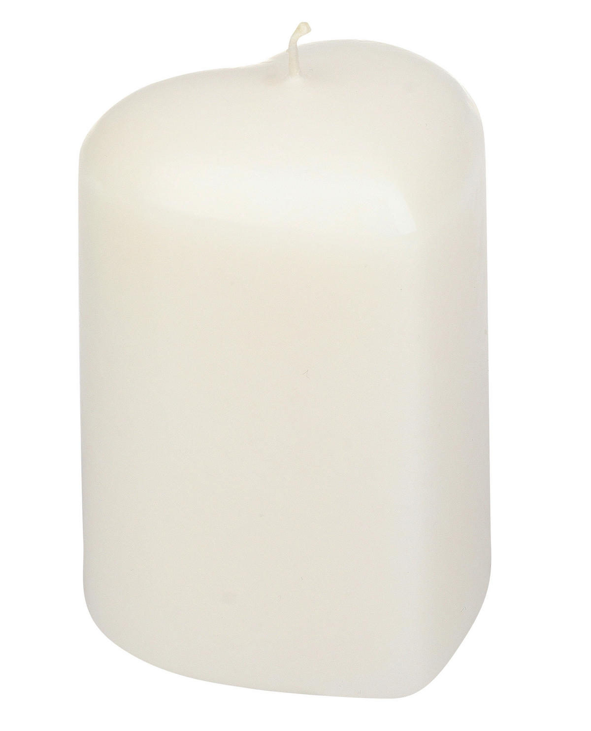 STUMPENKERZE  - Weiß, LIFESTYLE, Paraffin (7,0/10,0cm) - Steinhart