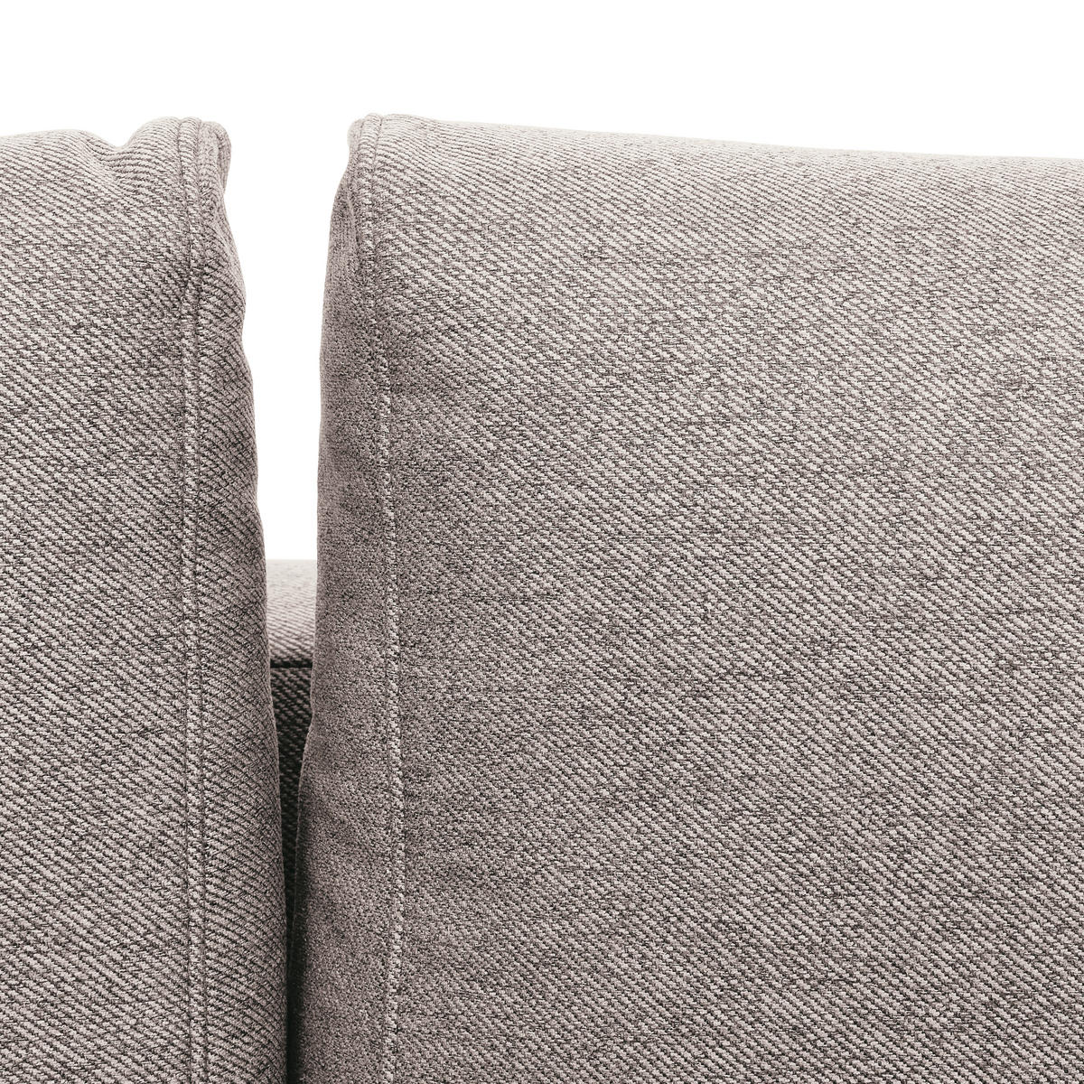 ECKSOFA in Flachgewebe Naturfarben  - Eiche Wotan/Naturfarben, Konventionell, Holz/Textil (255/157cm) - Carryhome