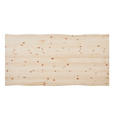 ESSTISCH in Holz 200/100/75 cm  - Zirbelkieferfarben/Schwarz, Natur, Holz/Metall (200/100/75cm) - Linea Natura