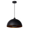 HÄNGELEUCHTE Siemon 40/150 cm   - Schwarz, Design, Metall (40/150cm) - Lucide