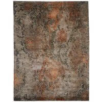 ORIENTÁLNY KOBEREC, 140/200 cm sivá, medená - medená/sivá, Design, textil (140/200cm) - Cazaris