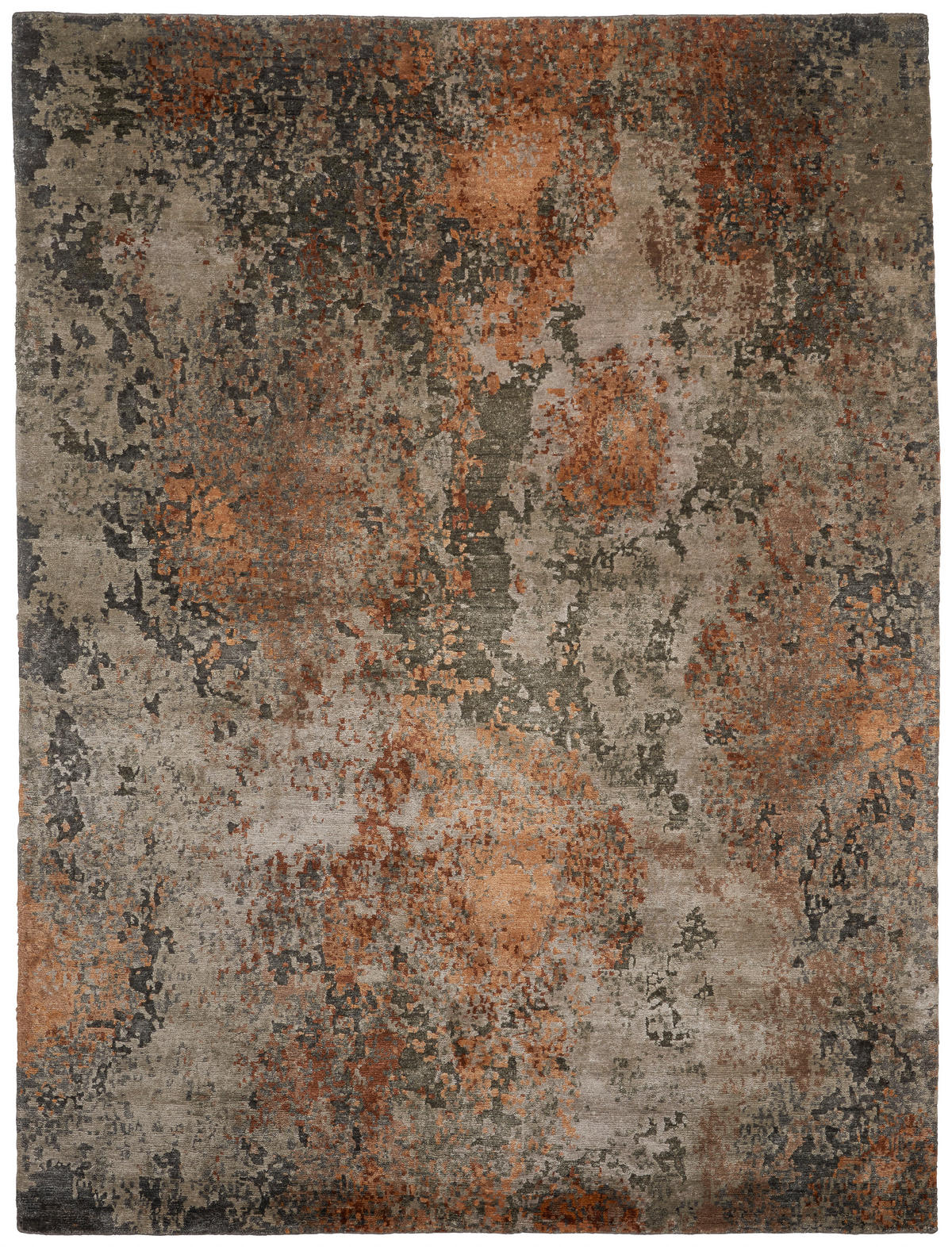 ORIENTÁLNY KOBEREC, 140/200 cm sivá, medená - medená/sivá, Design, textil (140/200cm) - Cazaris