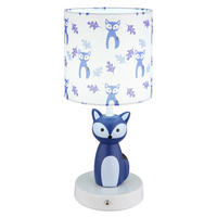 LED-TISCHLEUCHTE 15/33,5 cm   - Blau/Weiß, Trend, Keramik/Kunststoff (15/33,5cm) - Globo