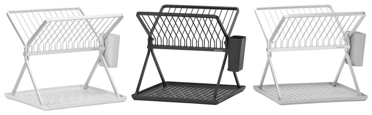 ODKAPÁVACÍ PODLOŽKA NA NÁDOBÍ - šedá, Design, kov (51/33/42cm) - Brabantia