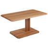 COUCHTISCH in Holz 100/60/48,5-67,5 cm  - Wildeiche, Konventionell, Holz (100/60/48,5-67,5cm) - Venda