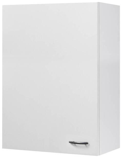KÜCHENOBERSCHRANK 60/89/32 cm  in Weiß  - Edelstahlfarben/Weiß, KONVENTIONELL, Holzwerkstoff/Kunststoff (60/89/32cm) - FlexWell