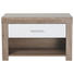 SITTBÄNK - vit/kromfärg, Basics, plast (80/49/36cm)