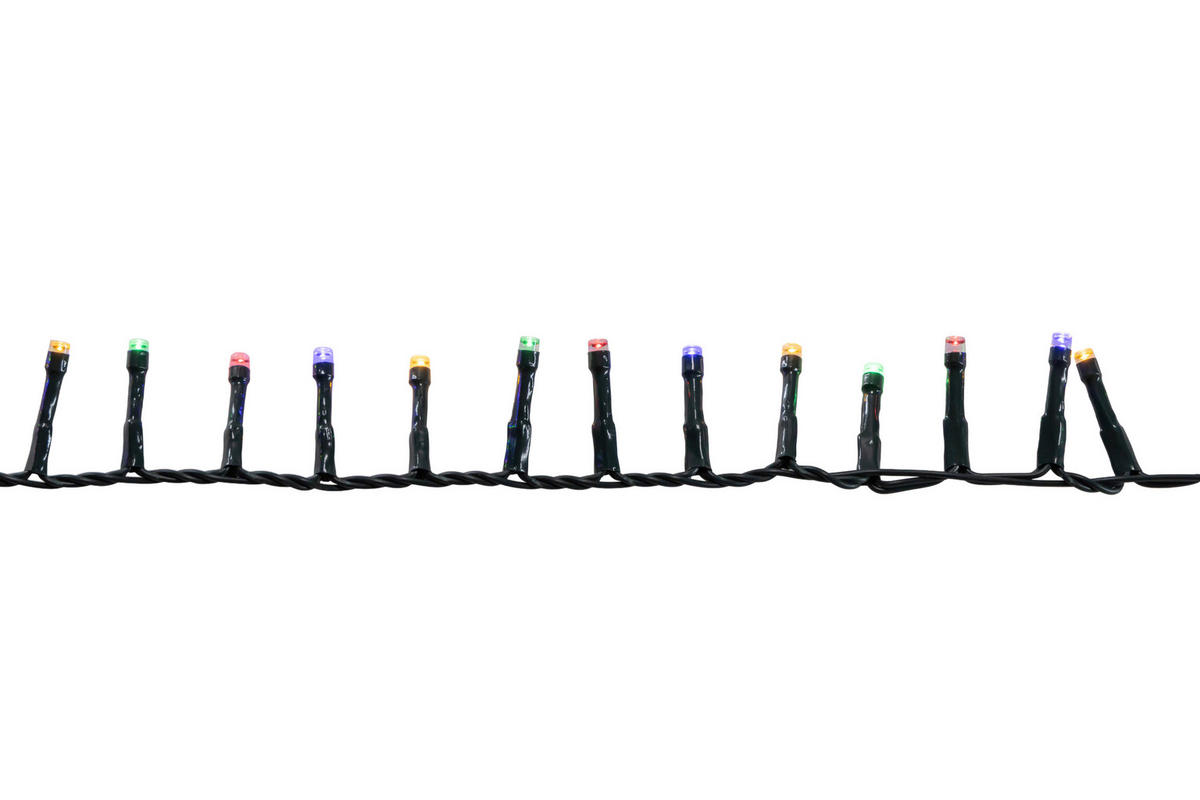 LICHTERKETTE 750 cm  - Grün, KONVENTIONELL, Kunststoff (750cm) - X-Mas
